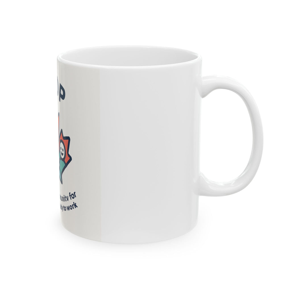Mug ETOP Building Community Ceramic Mug (11oz, 15oz)