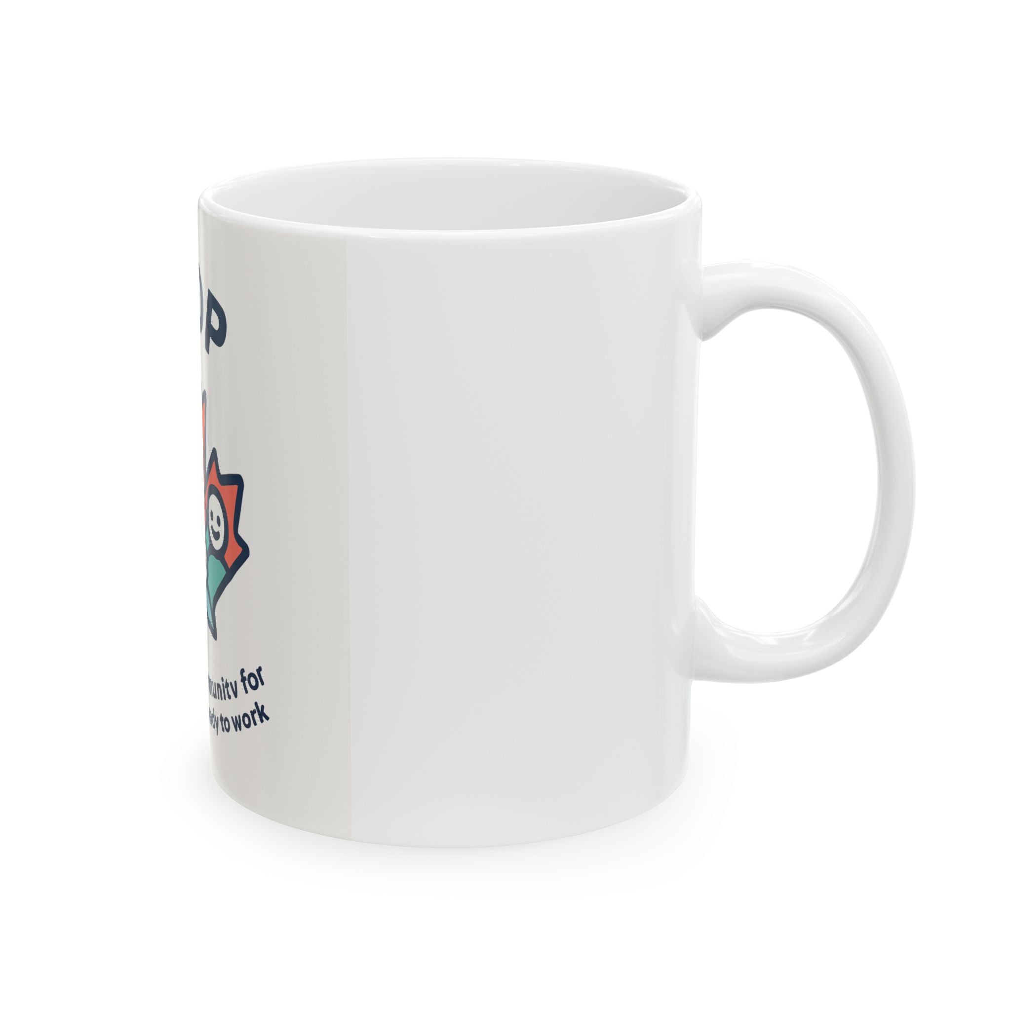 Mug ETOP Building Community Ceramic Mug (11oz, 15oz)