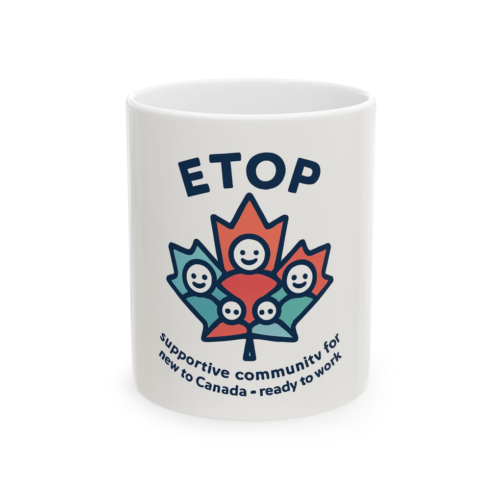 Mug ETOP Building Community Ceramic Mug (11oz, 15oz)